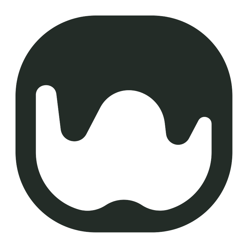 readywhen app icon, dark ink on light