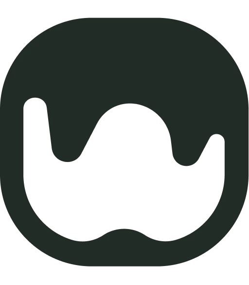 readywhen app icon, dark ink on light